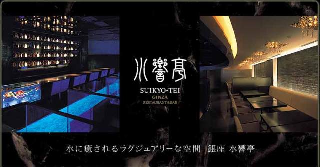 水に癒されるラグジュアリ－な空間 - 銀座 水響亭